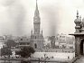 Sri Harmandir Sahib and the British built clock tower