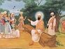 Guru Nanak And Raja Shivnabh At Ceylon