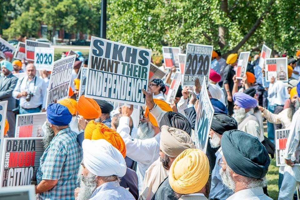 Sikhs Marching