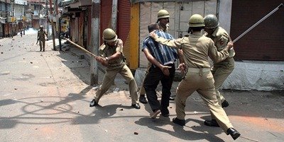 Indian police terror