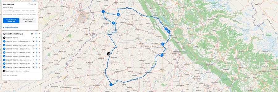 Launch the Fastest Multi-Stop Route Planner