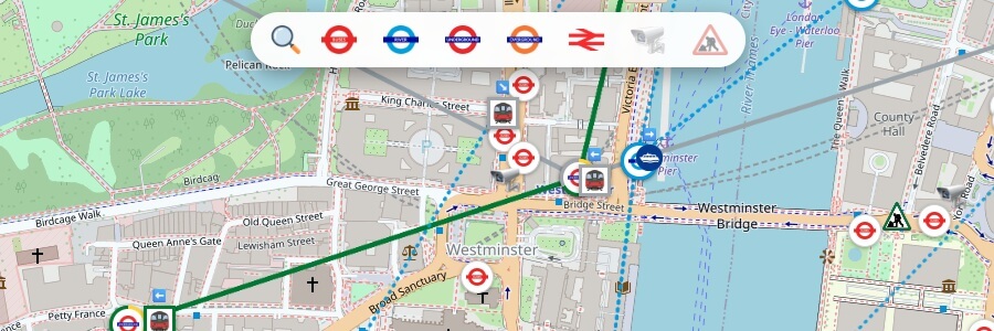Launch the Live London Transport Map